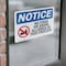Signmission No Food Or Drink Allowed In Sign With Symbol, 5 in W x Rectangle, Vinyl Decal OS-2PACK-NS-D-35-L-14573 - alternate 5